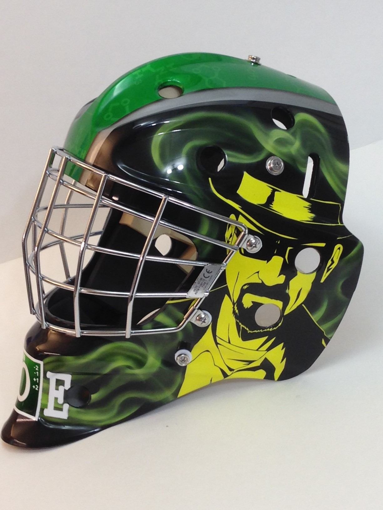 Mvp Airbrush - Custom Painted Helmets, Custom Goalie Helmet